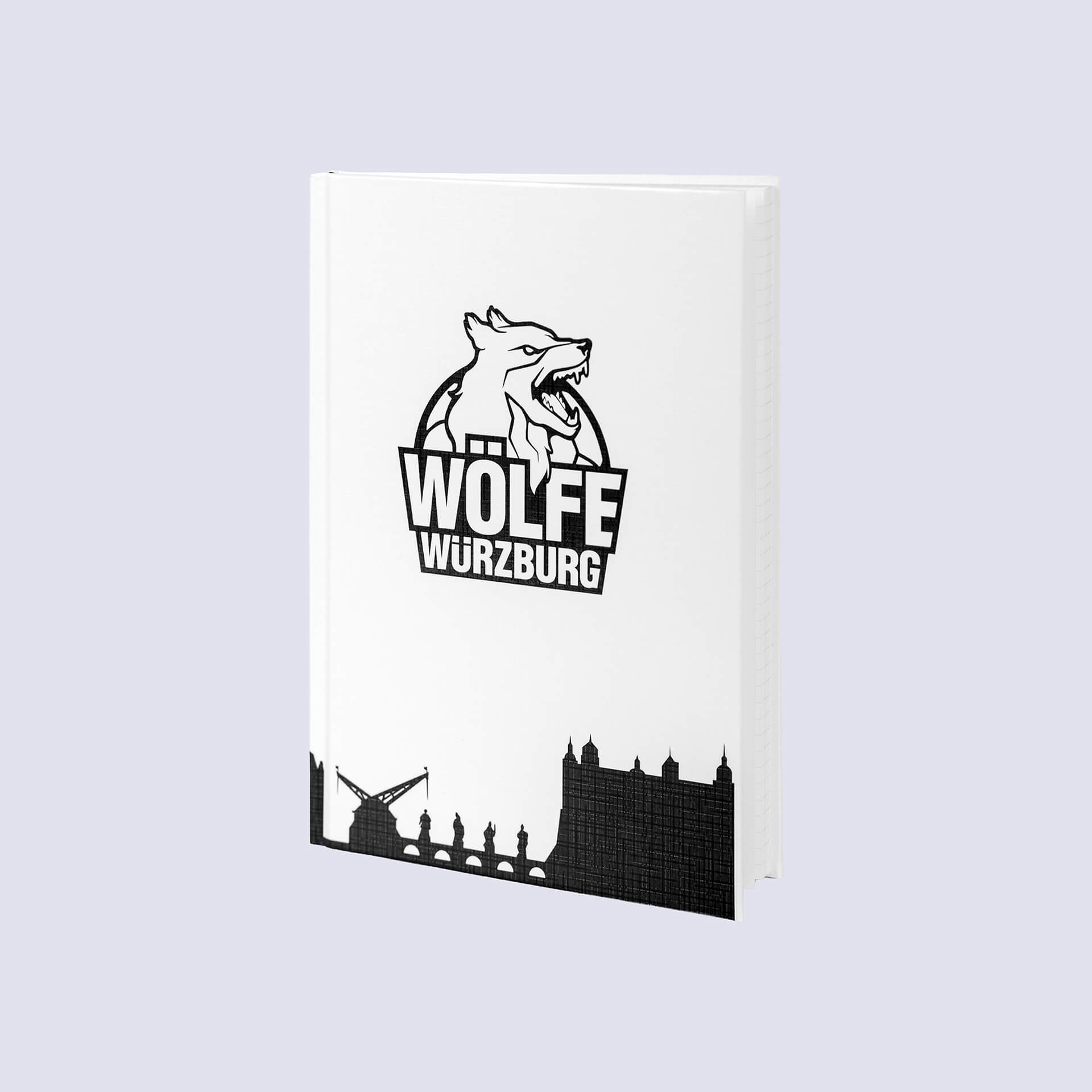 Notizbuch von den Wölfen