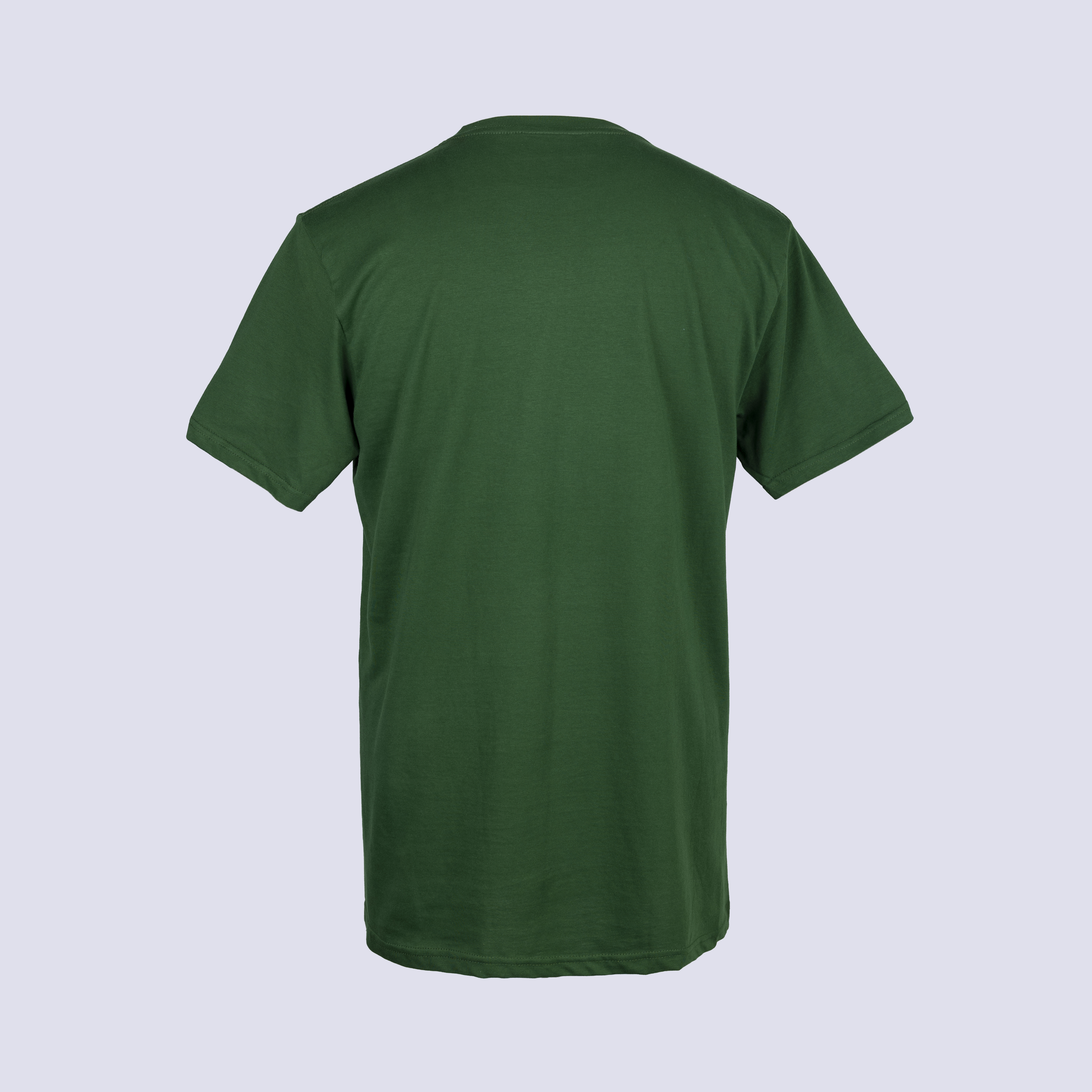 Grünes T-Short von den Wölfen Rückseite