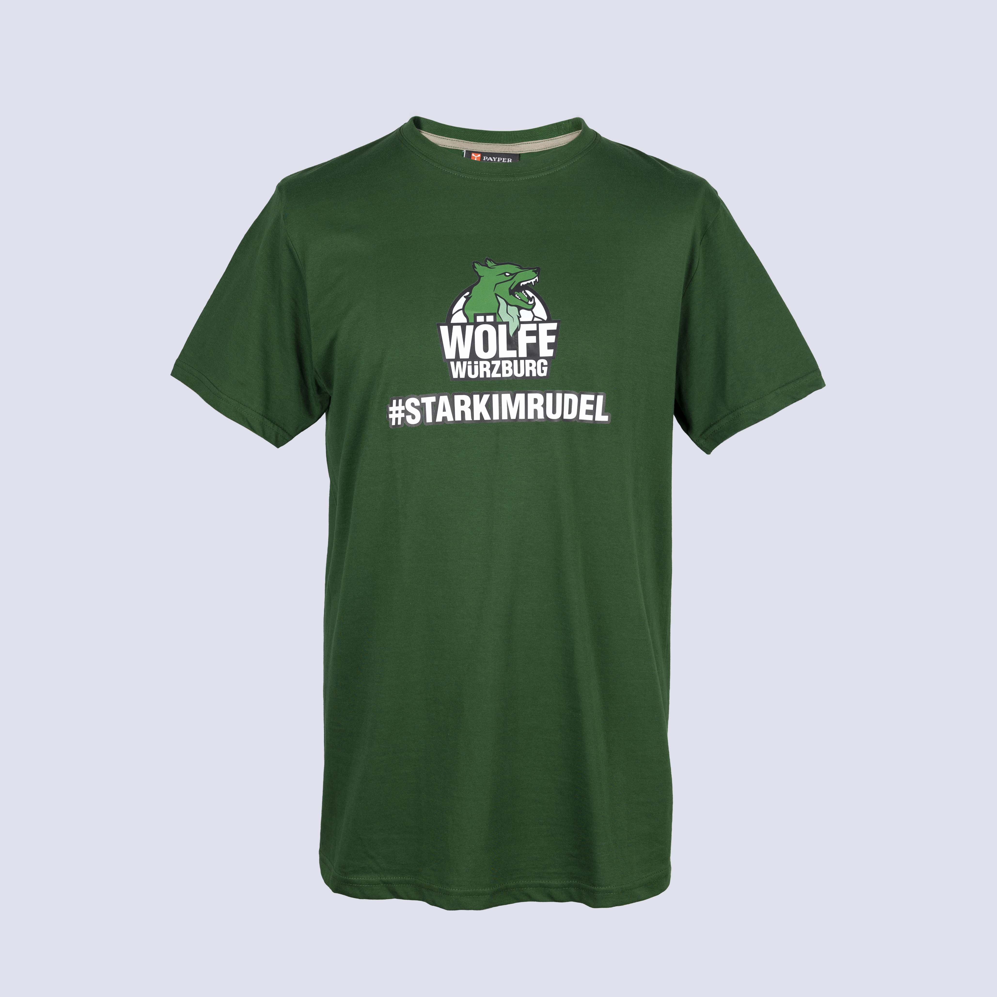 Grünes T-Short von den Wölfen