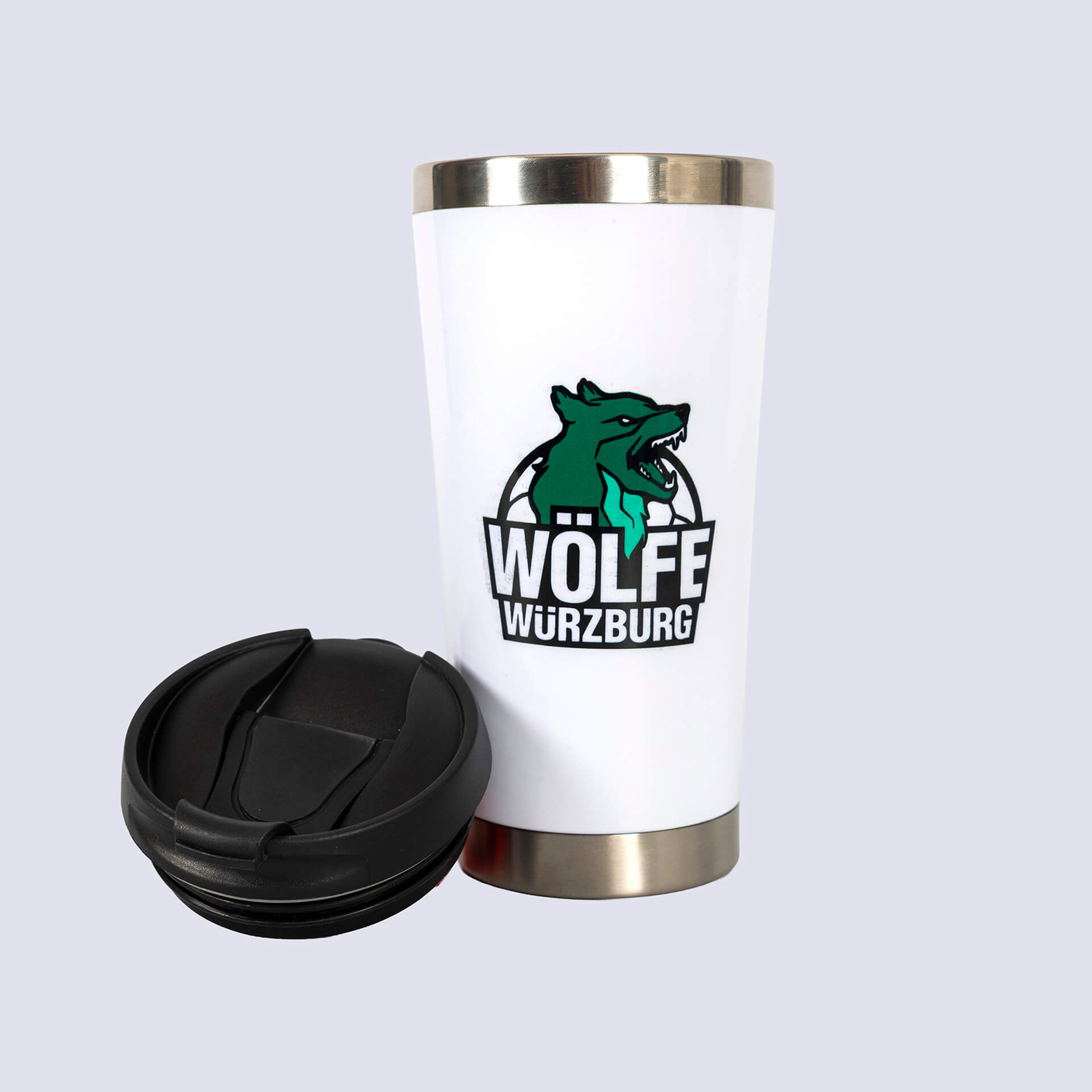 Thermobecher von den Wölfen