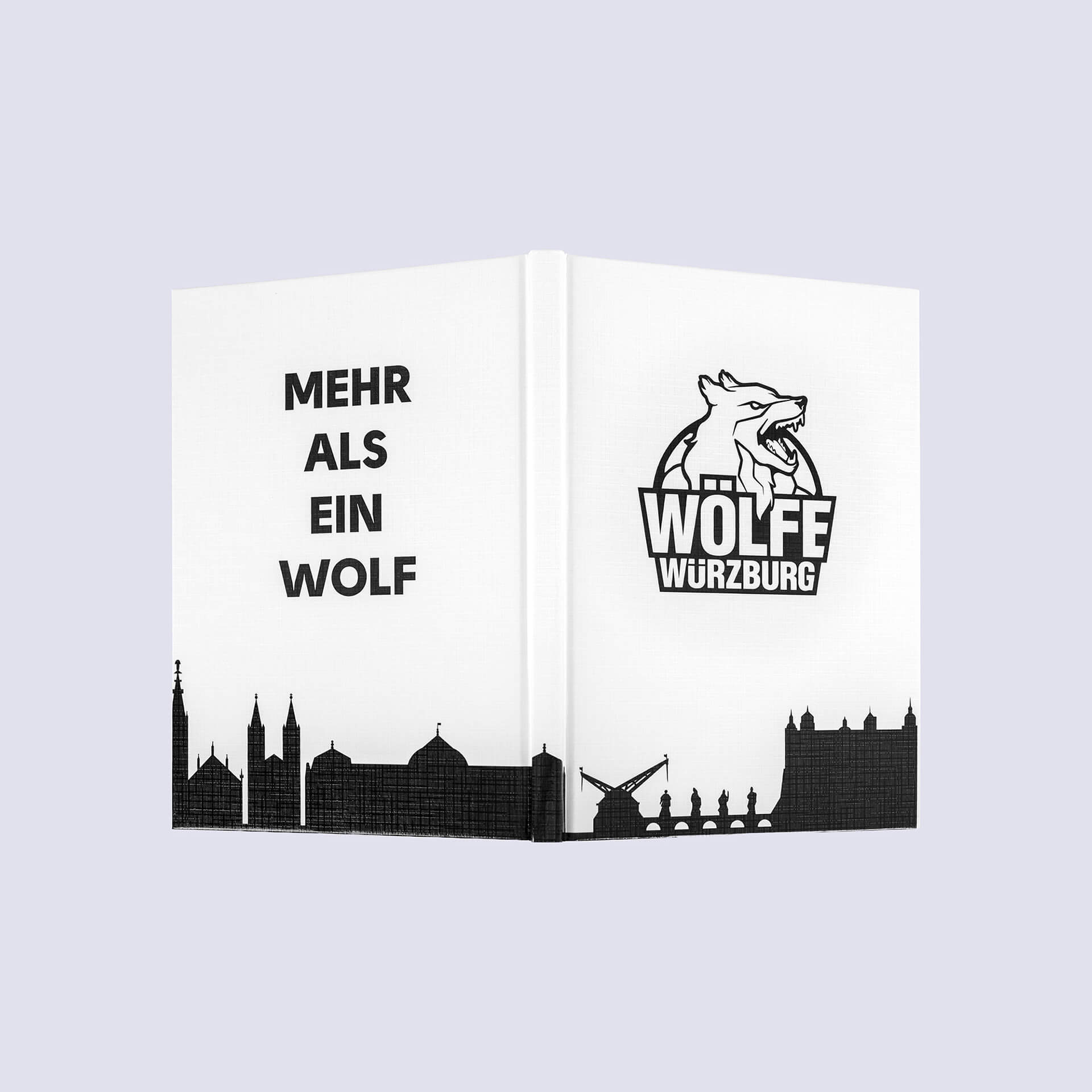 Notizbuch von den Wölfen