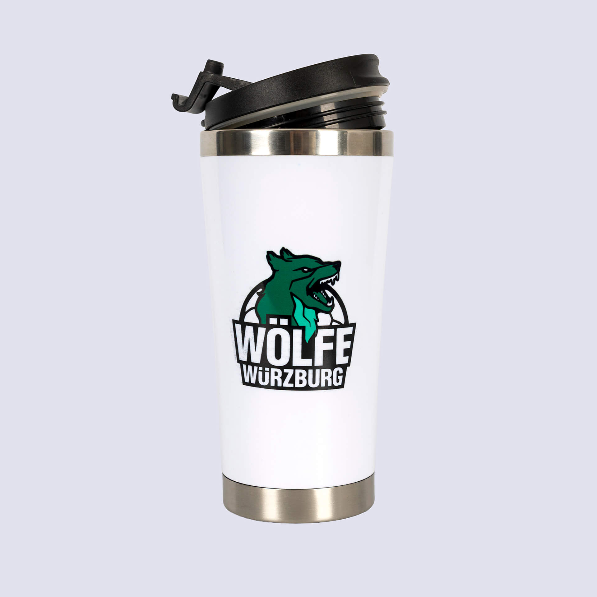 Thermobecher von den Wölfen